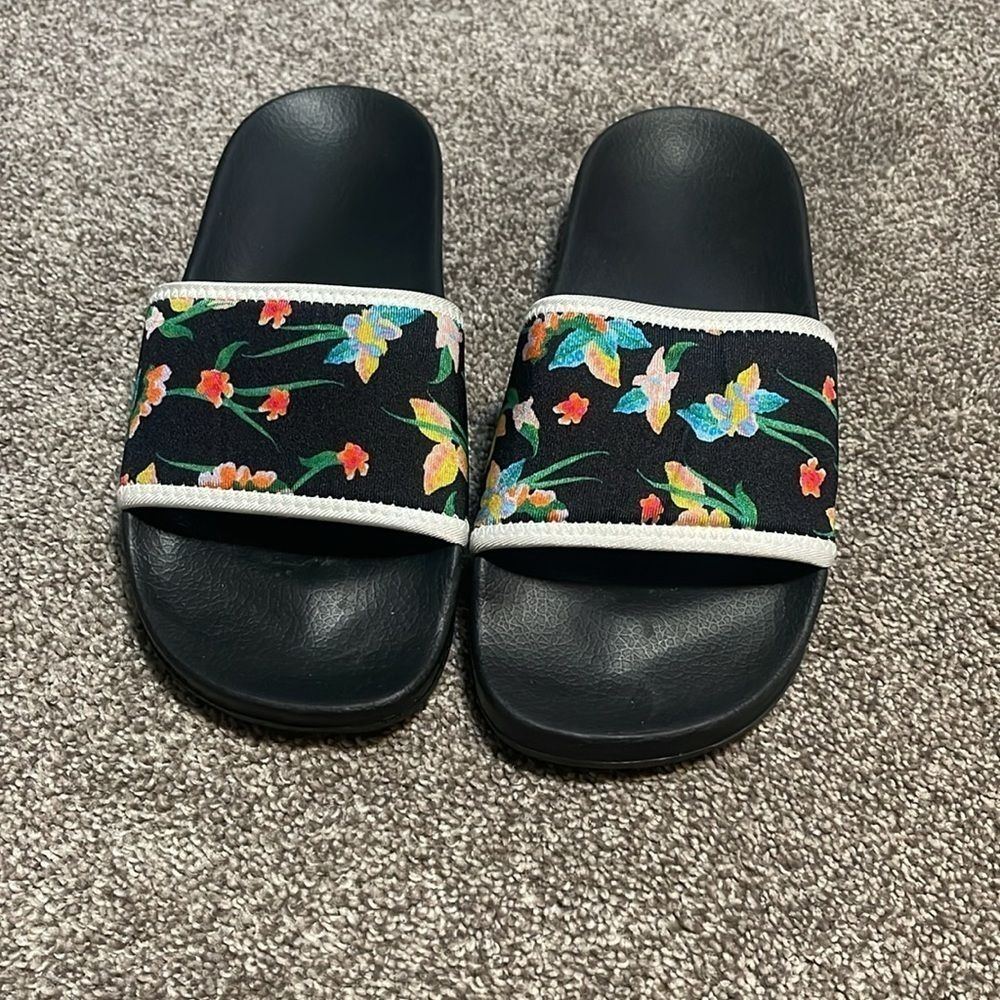ROWLEY x ROXY Slippy Neo Slider Sandals - Size See Measurements (est size 6) - Picture 2 of 7